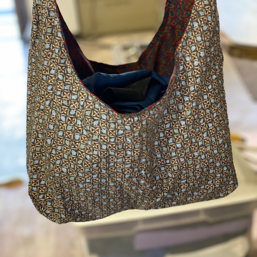 Fun Reversible Boho Bag - Picture 4 of 5
